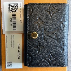 LV cardholder empreinte